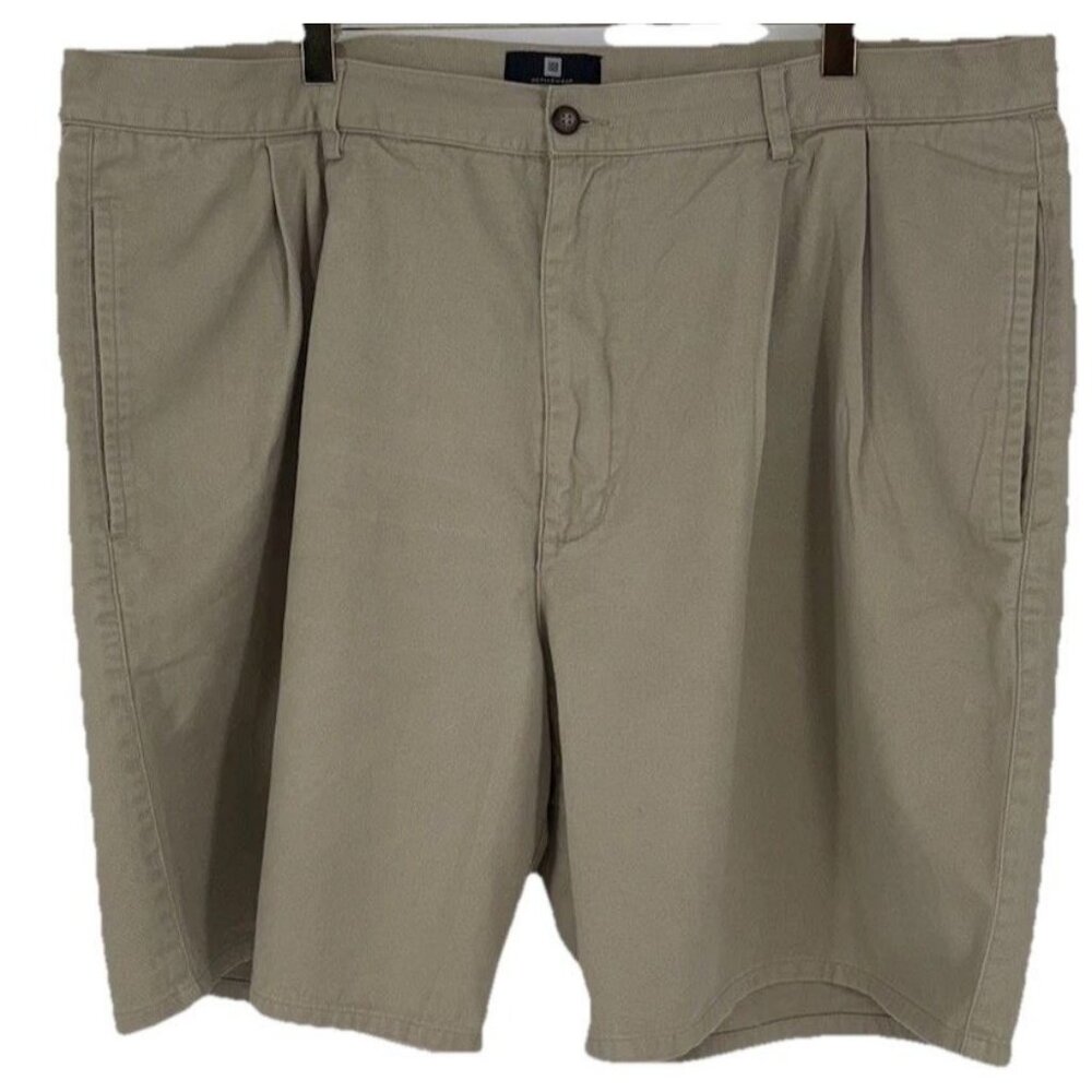 Givenchy Activewear Shorts Size 44 Vintage Pleated Chino Khaki Golf Shorts